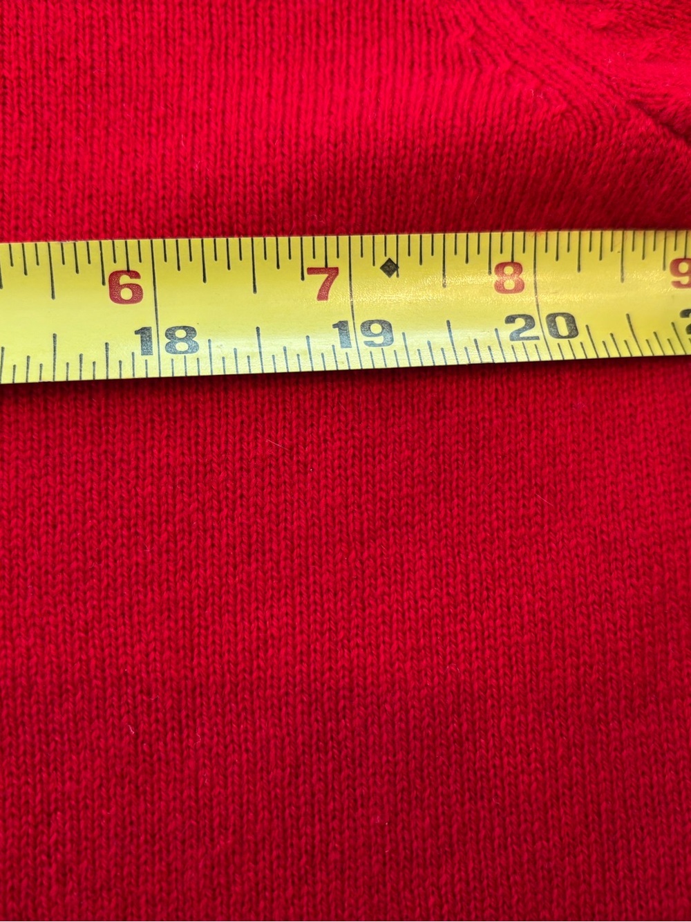 Everlane Men's Bright Red Crewneck Sweater